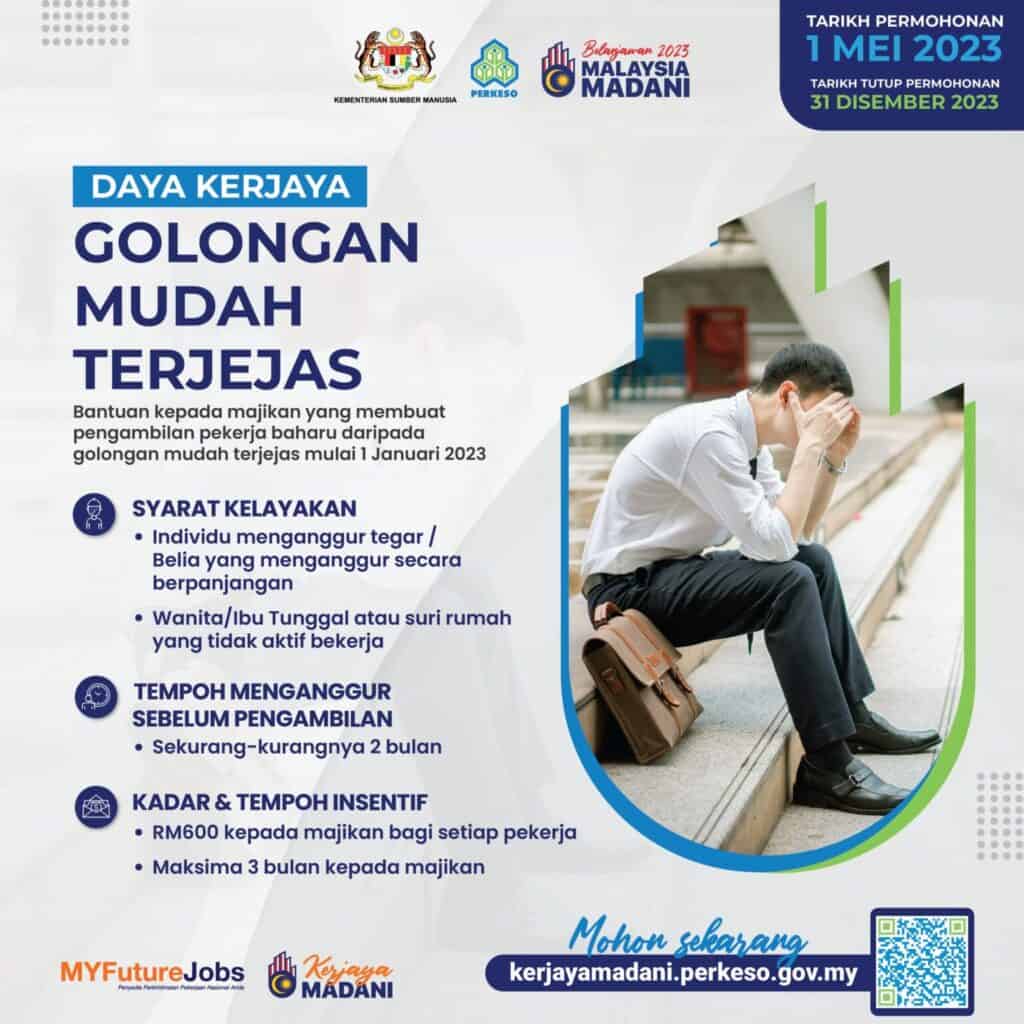 Daya Kerajaya Golongan Mudah Terjejas 2